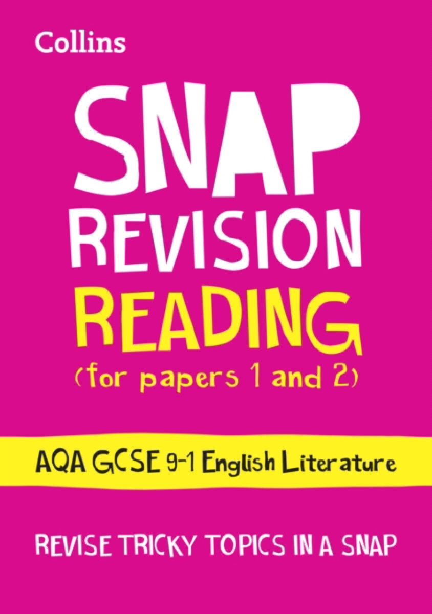 Kniha AQA GCSE 9-1 English Language Reading (Papers 1 & 2) Revision Guide
