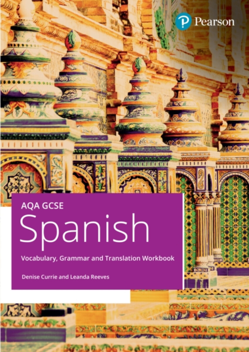Kniha AQA GCSE Spanish Vocabulary, Grammar and Translation Workbook
