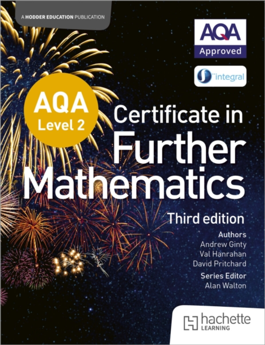 Kniha AQA Level 2 Certificate in Further Mathematics (3rd edition)