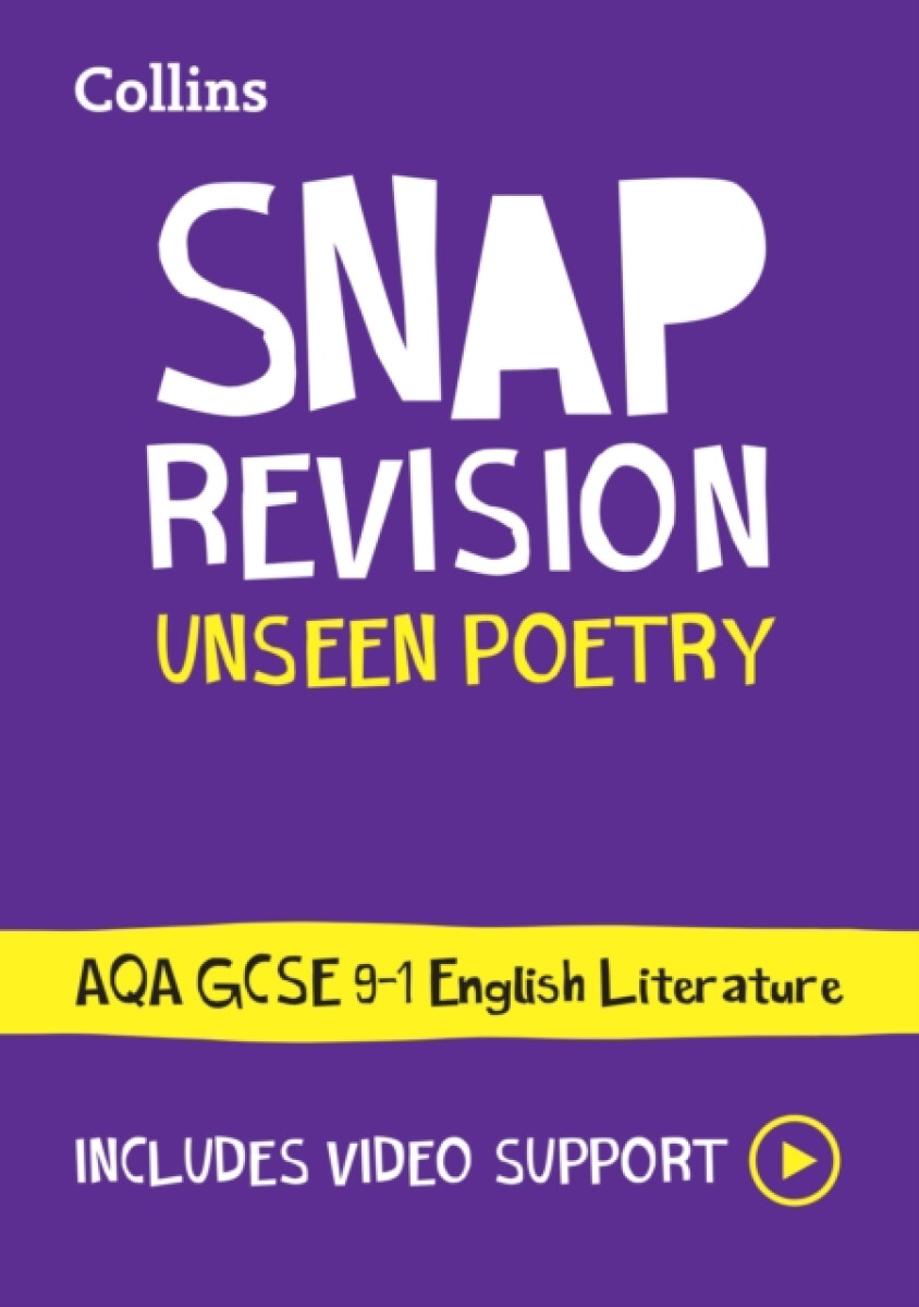Kniha AQA Unseen Poetry Anthology Revision Guide