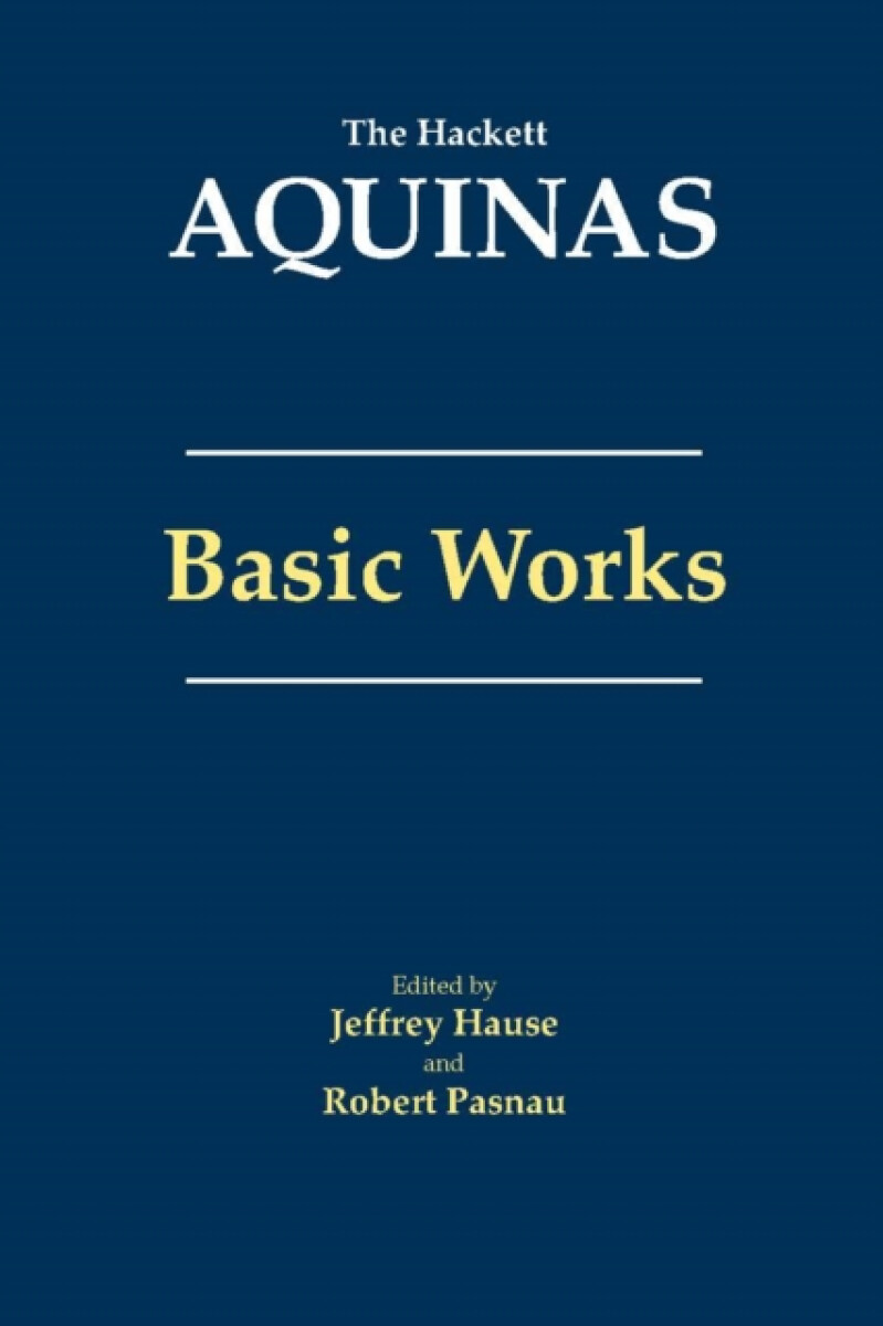 Kniha Aquinas: Basic Works