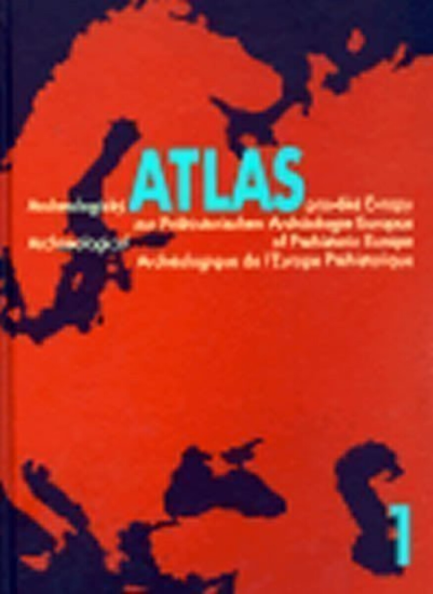 Kniha Archeologický atlas pravěké Evropy+CD+příloha map