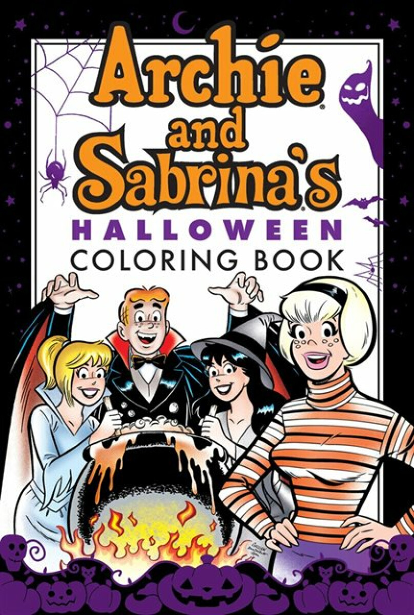 Kniha Archie a Sabrina's Halloween Coloring Book
