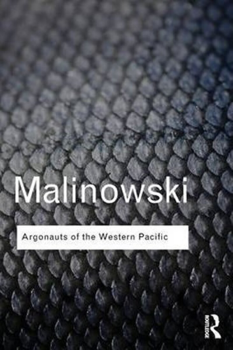 Kniha Argonauts of the Western Pacific