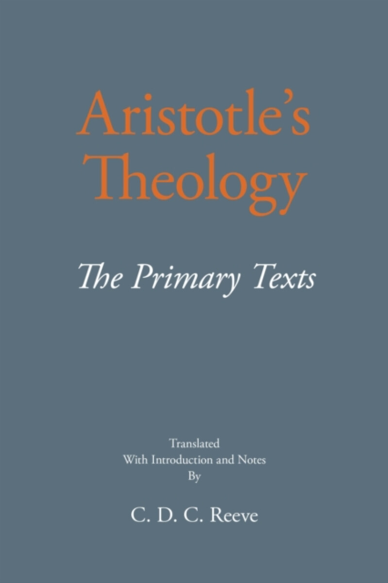 Kniha Aristotle's Theology