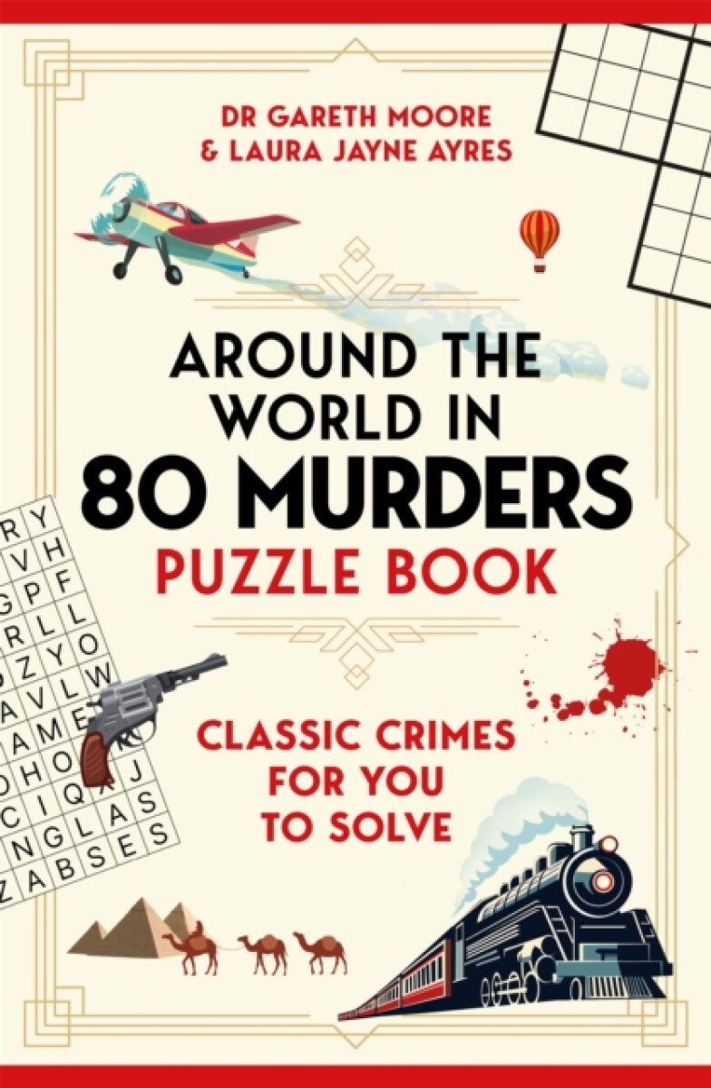 Kniha Around the World in 80 Murders Puzzle Book