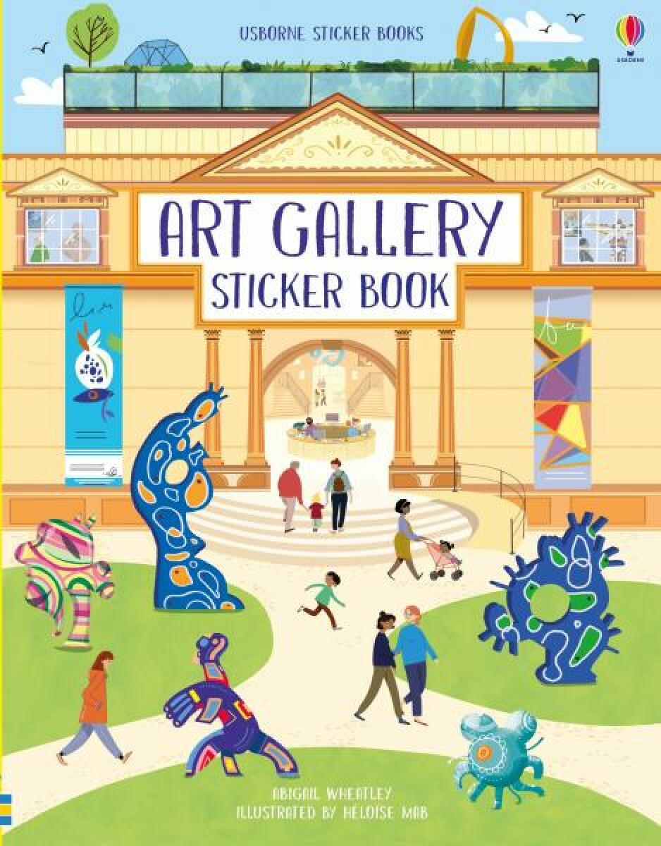 Kniha Art Gallery Sticker Book