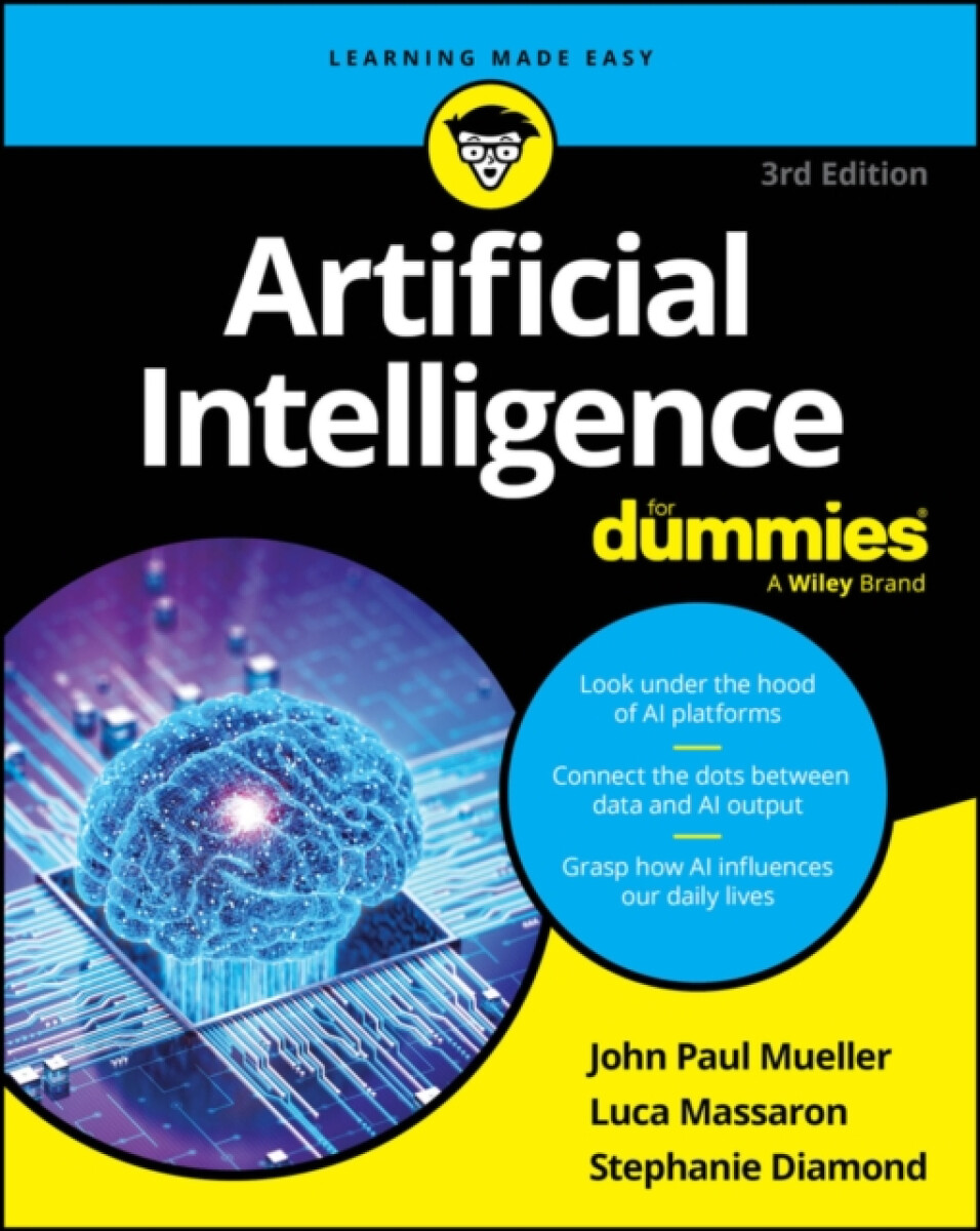 Kniha Artificial Intelligence For Dummies, 3rd Edition