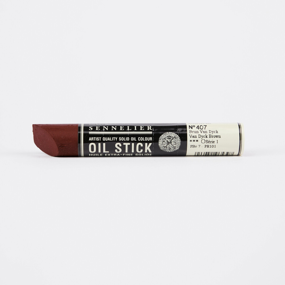 Sennelier oil stick 38ml – 407 Van Dyck Brown