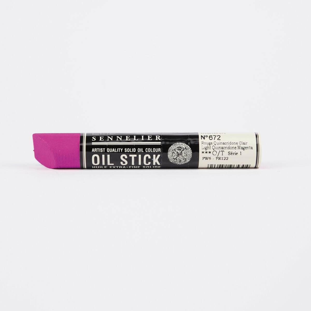 Sennelier oil stick 38ml – 672 Light Quinacridone Magenta