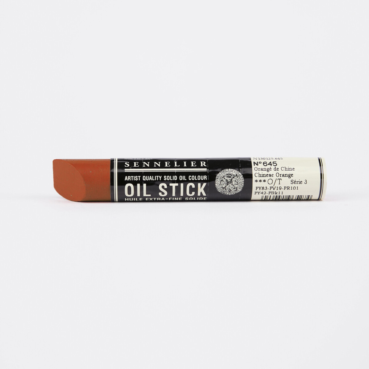 Sennelier oil stick 38ml – 645 Chinese Orange
