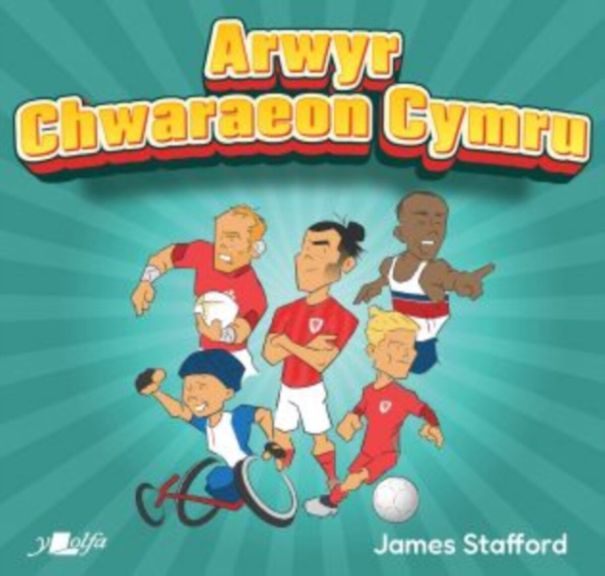 Kniha Arwyr Chwaraeon Cymru