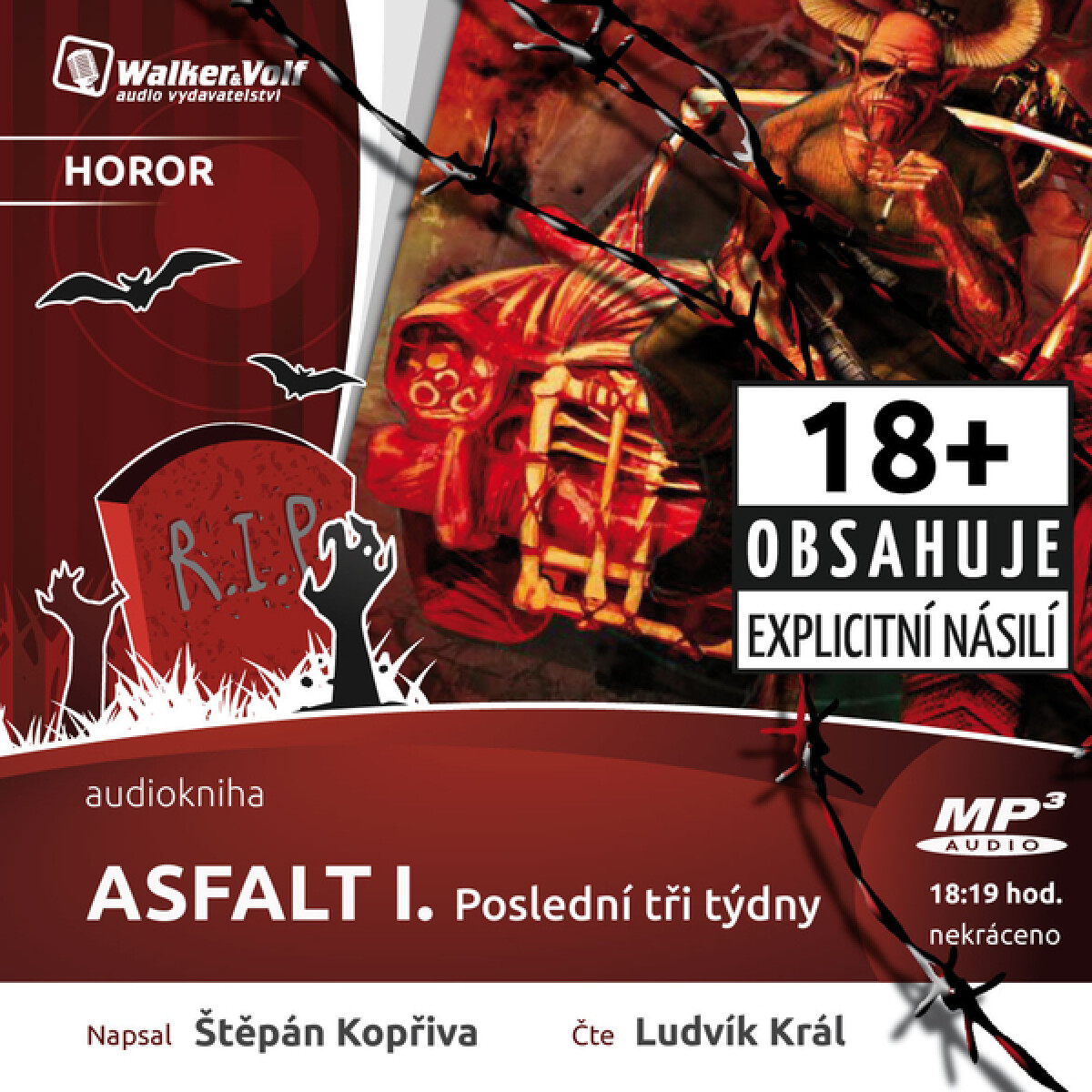 Levně Asfalt I. Poslední tři týdny - Štěpán Kopřiva - audiokniha
