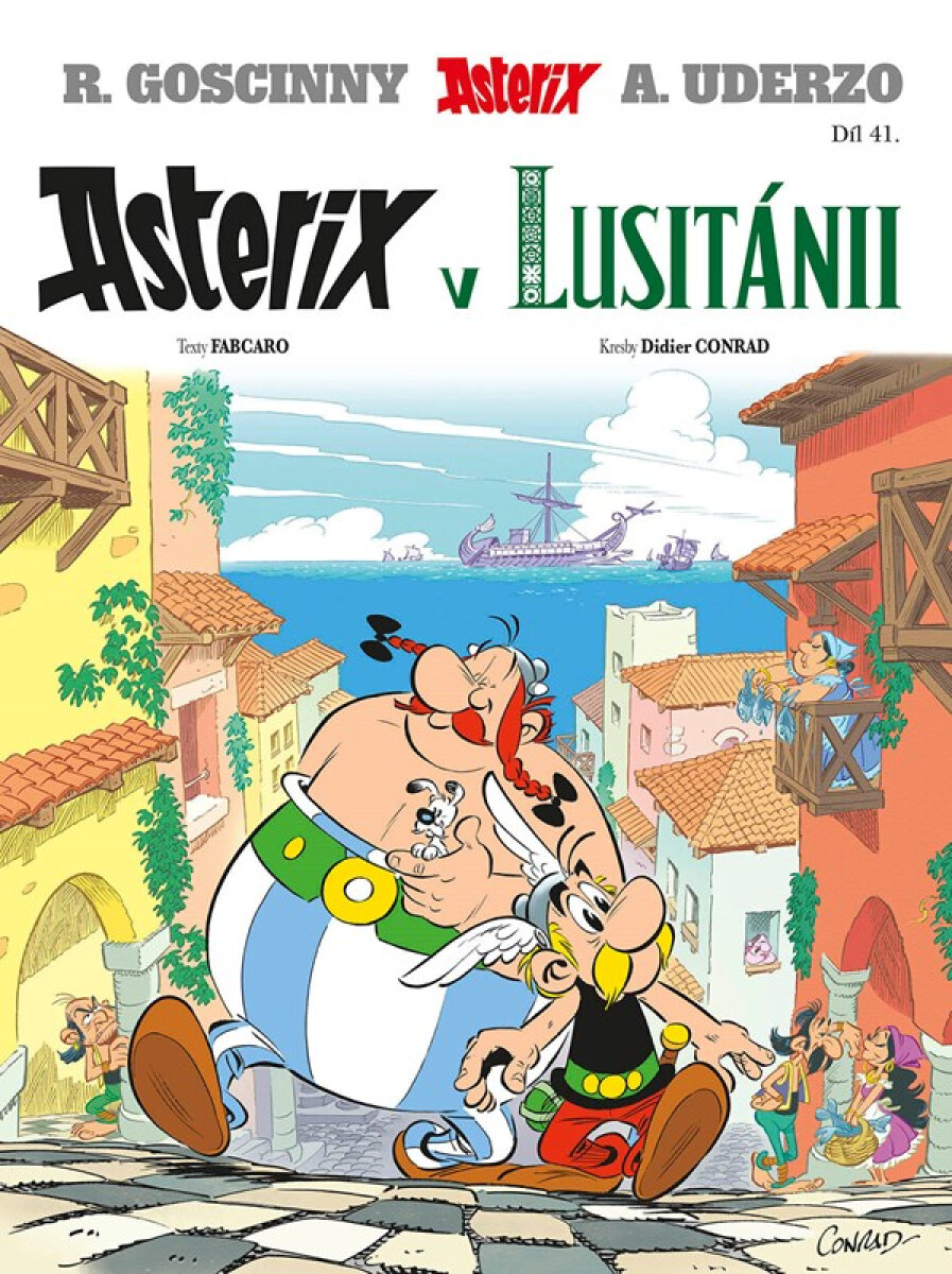 Kniha Asterix 41 - Asterix v Lusitánii