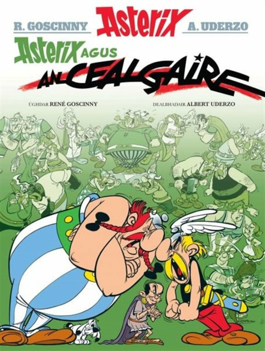 Kniha Asterix Agus an Cealgaire (Gaelic)