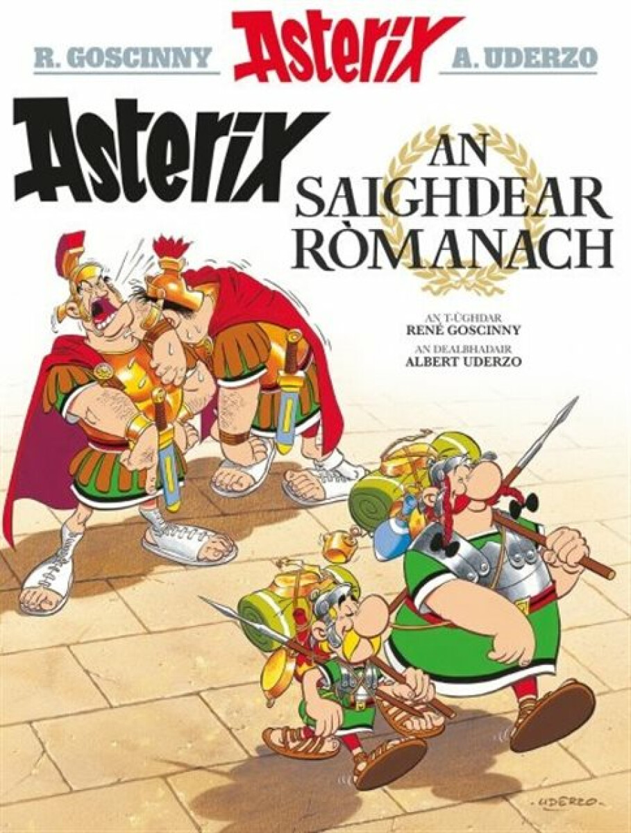Kniha Asterix an Saighdear Romanach (Gaelic)