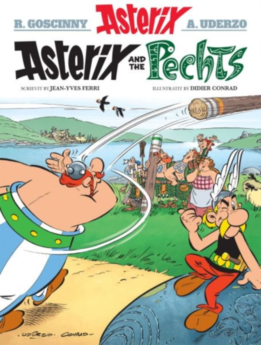 Kniha Asterix and the Pechts