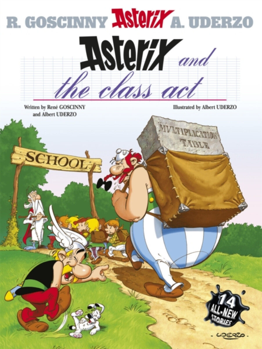 Kniha Asterix and The Class Act