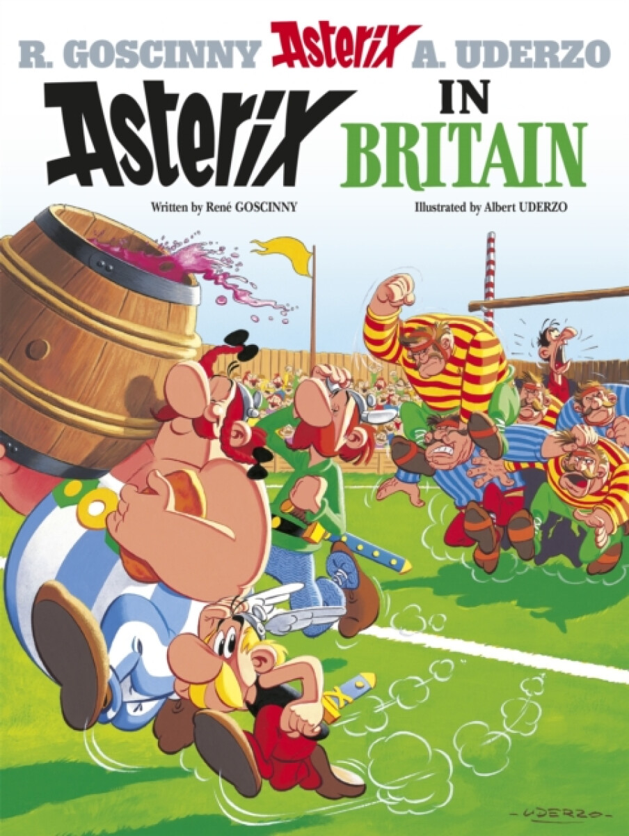 Kniha Asterix in Britain