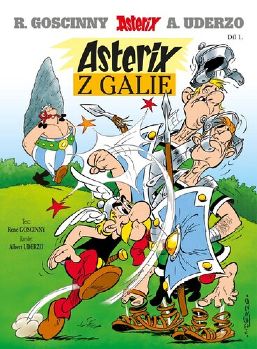 Kniha Asterix 1 - Asterix z Galie, 8. vydání