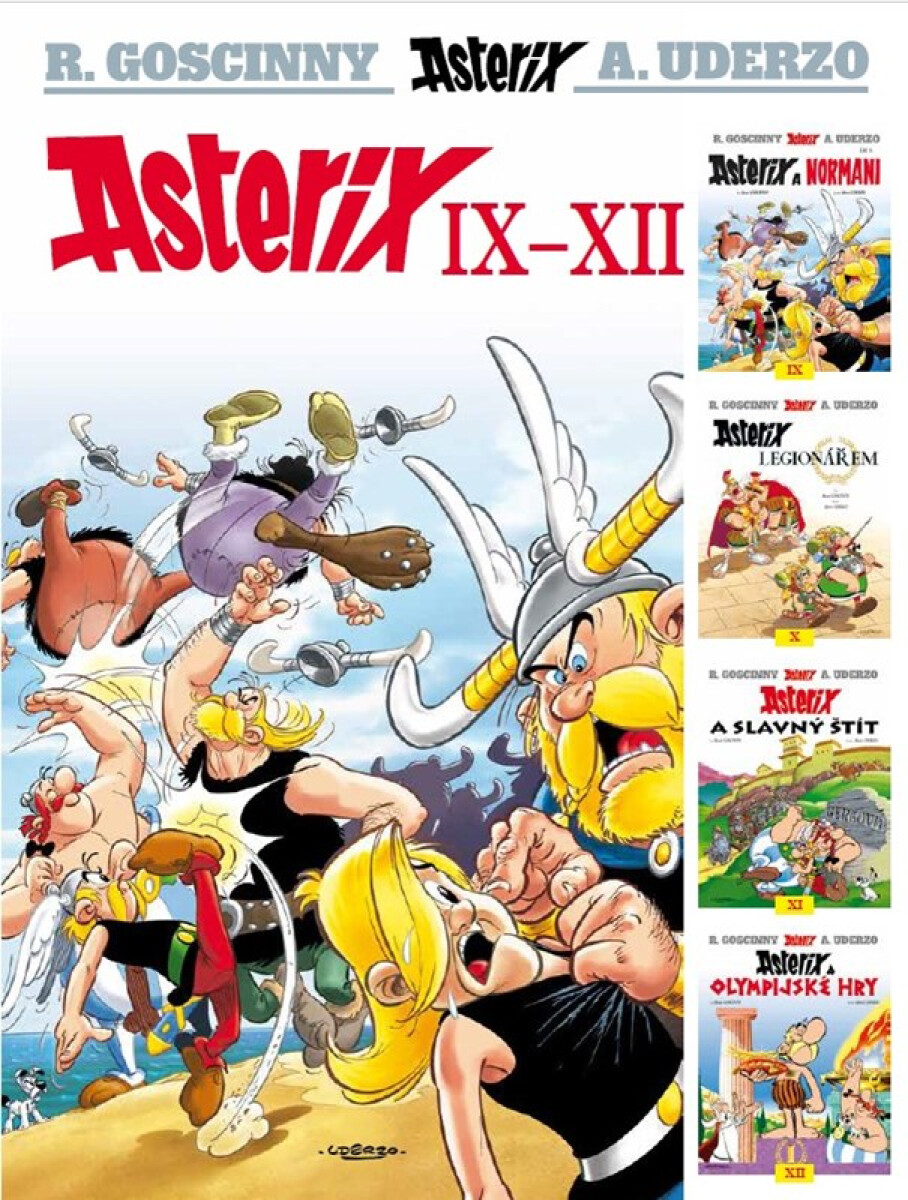 Kniha Asterix IX-XII