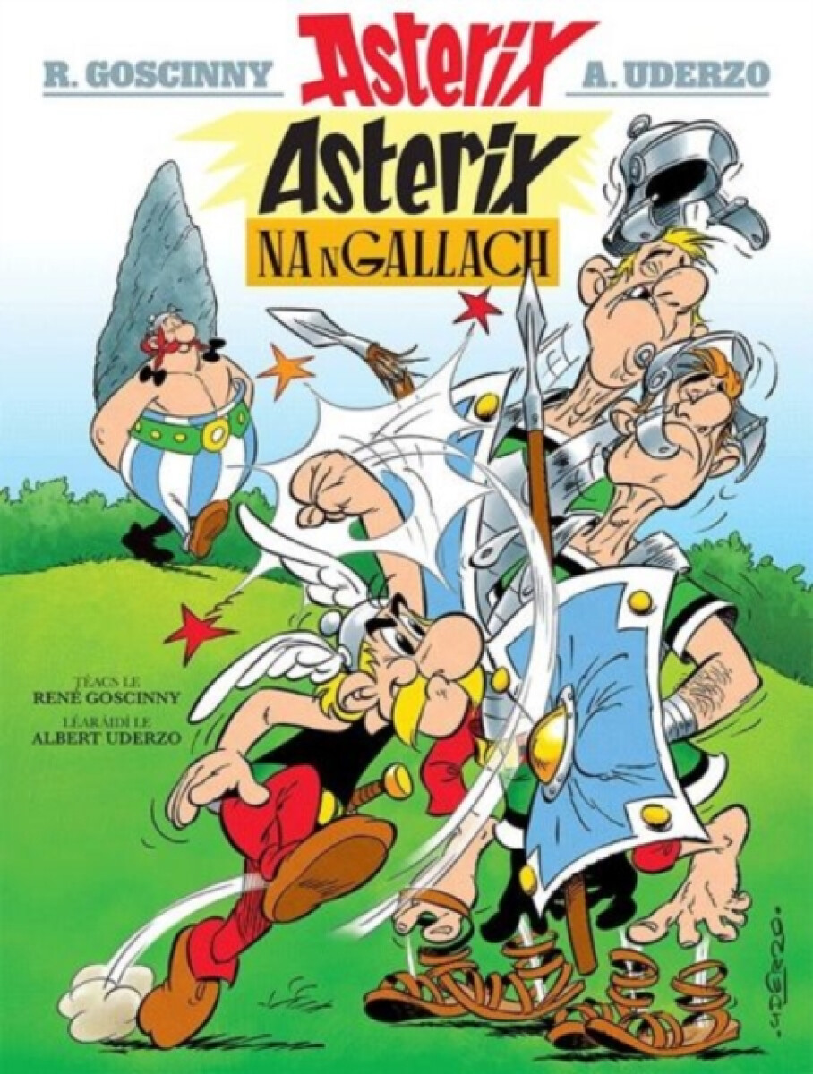 Kniha Asterix Na Ngallach (Irish)