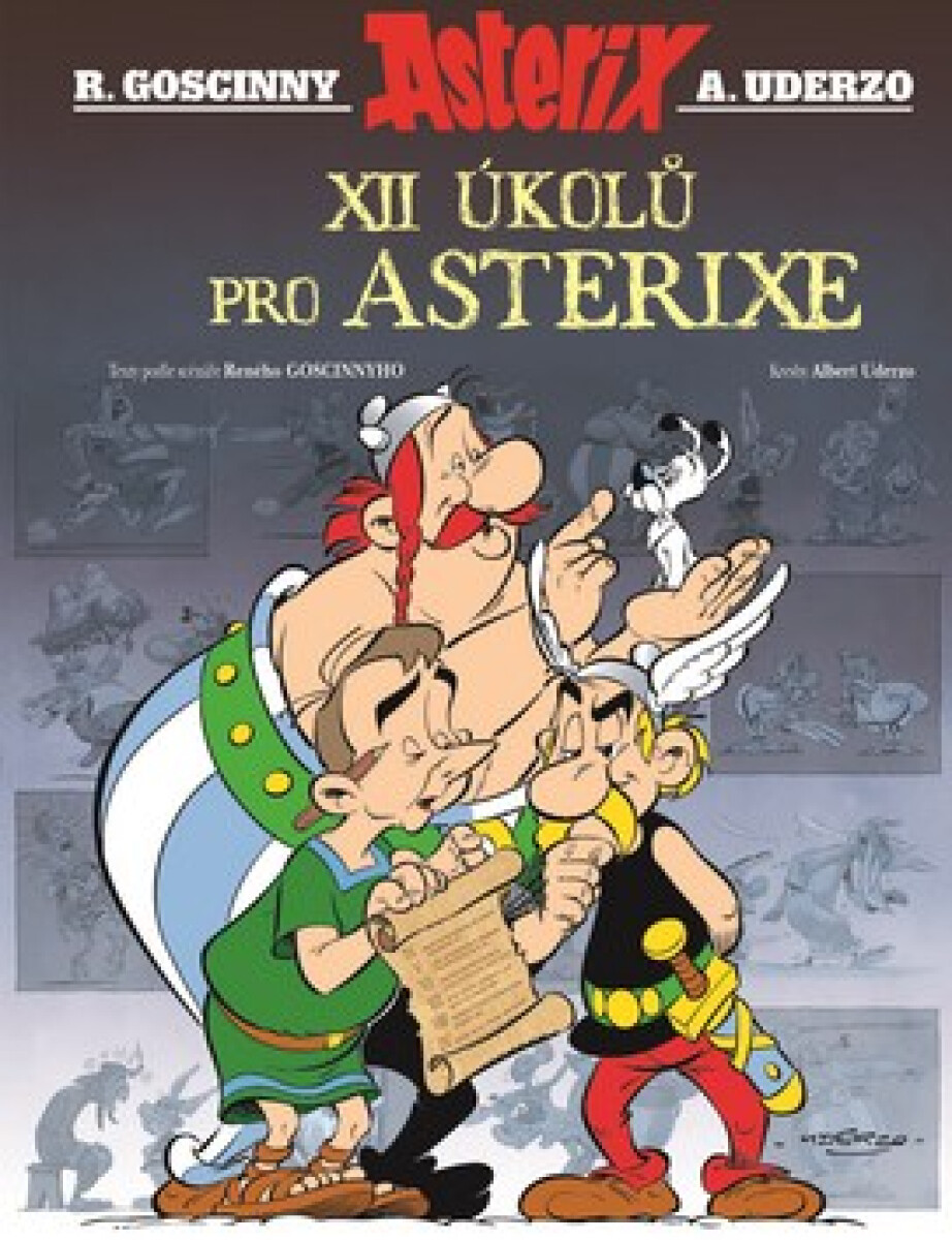 Kniha Asterix: XII úkolů pro Asterixe