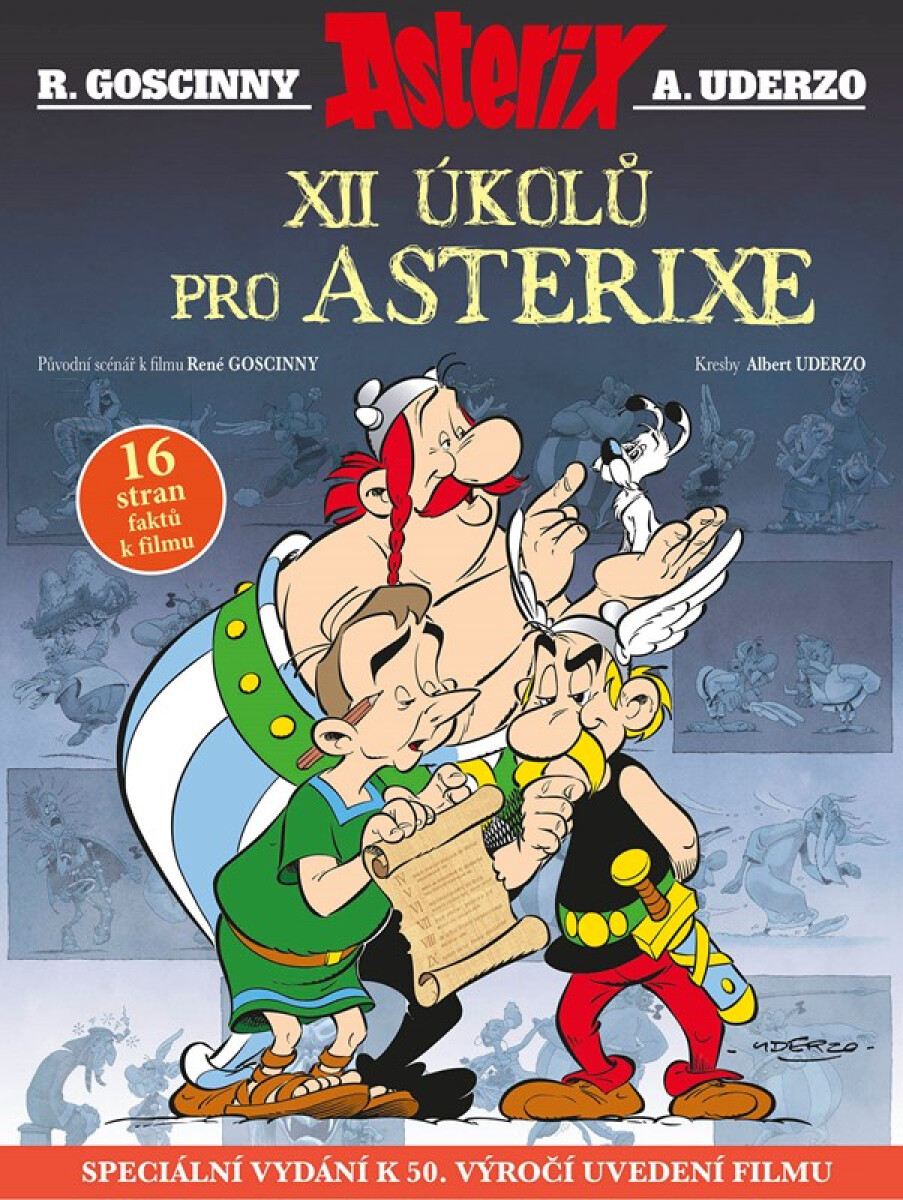 Kniha Asterix - XII úkolů pro Asterixe - Speciální edice