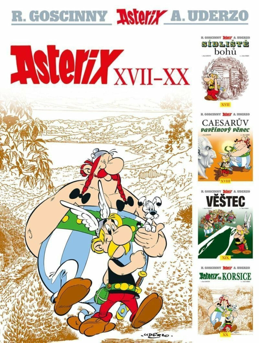 Asterix XVII-XX koupíte na Knihydobrovsky.cz