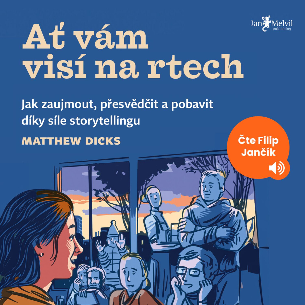 Levně Ať vám visí na rtech - Matthew Dicks - audiokniha
