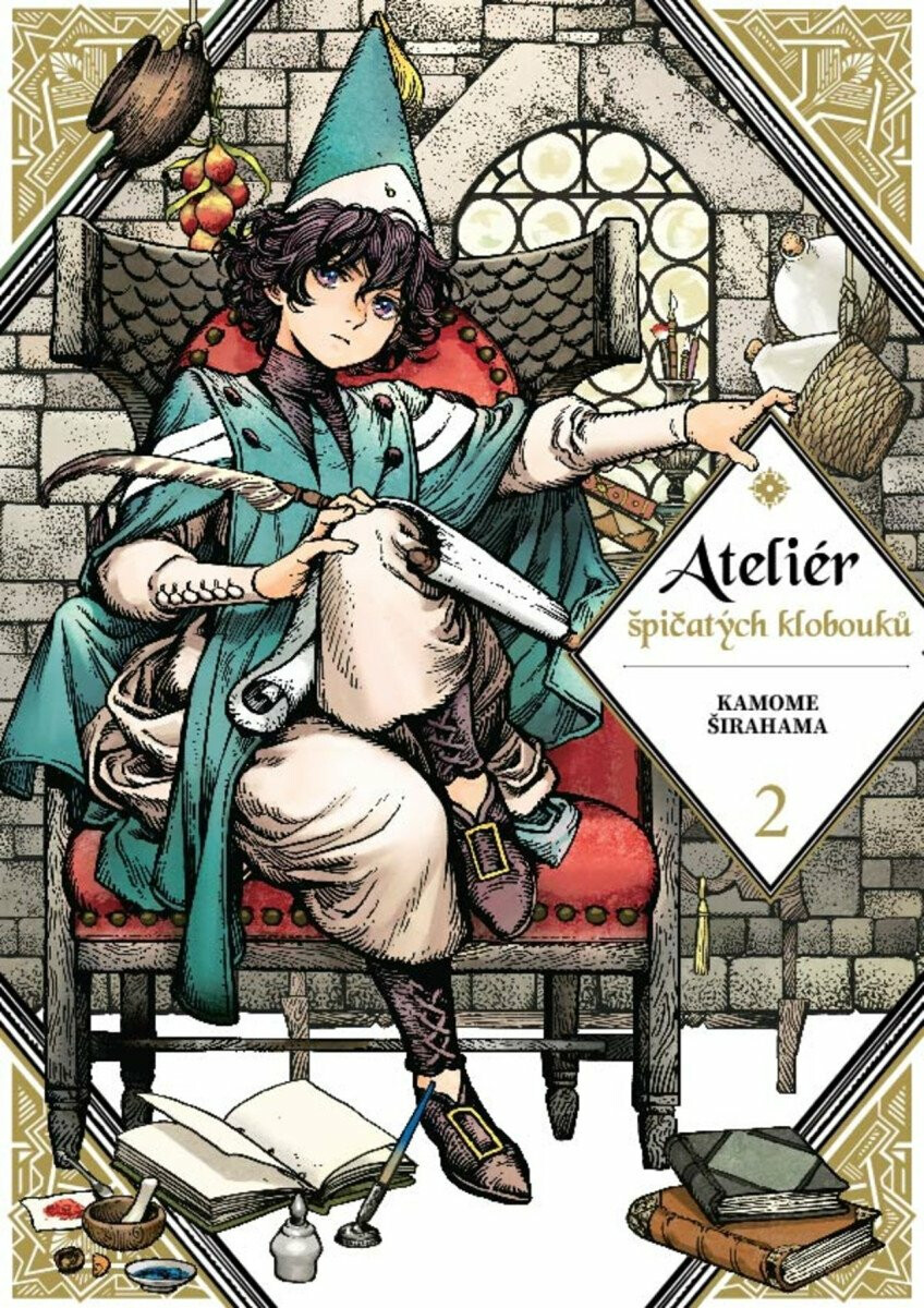 Ateliér špičatých klobouků 3 - Kamome Širahama (obrázek 3)