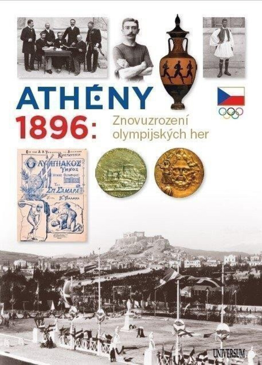 Kniha Athény 1896: Znovuzrození olympijských her