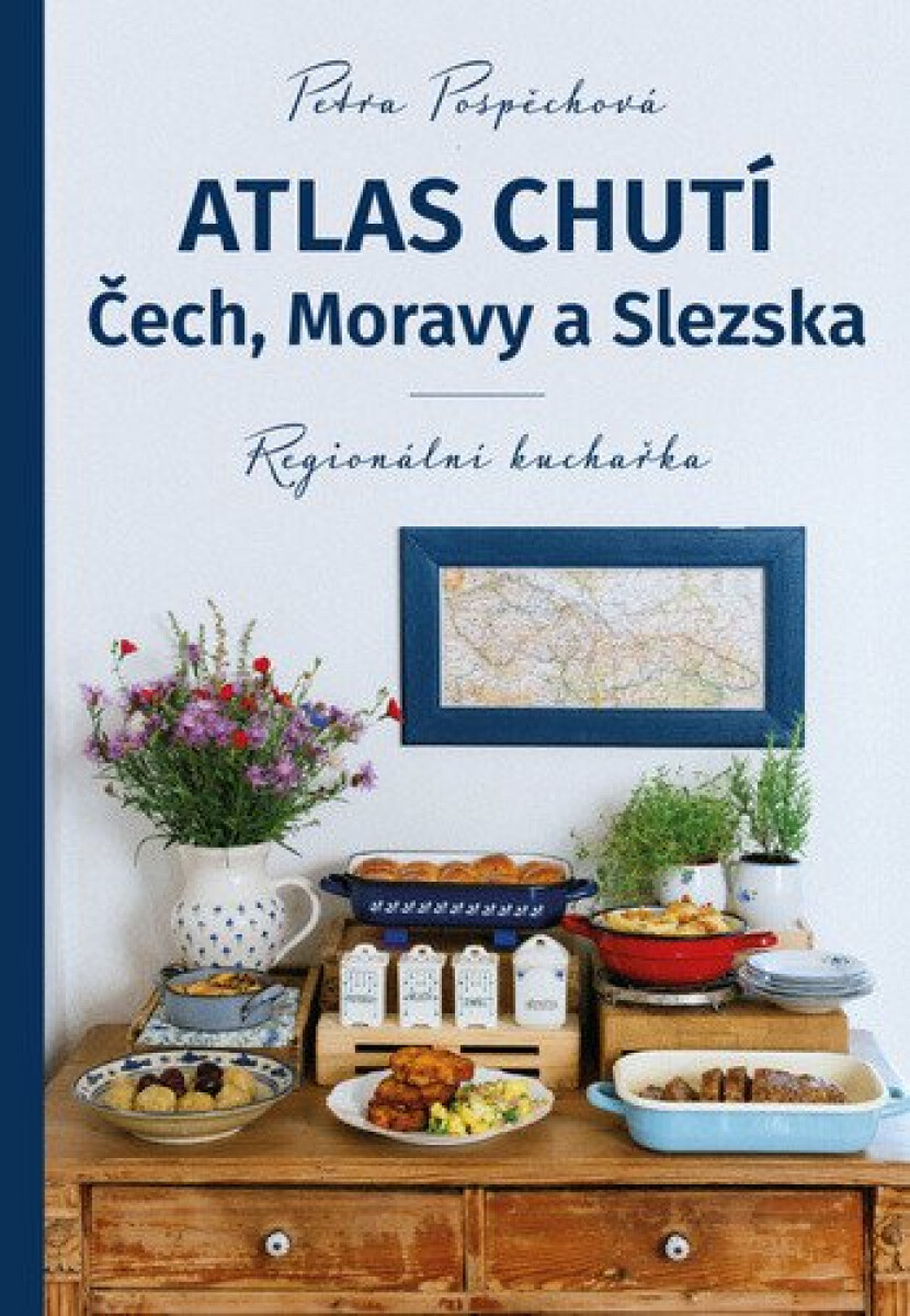 Kniha Atlas chutí Čech, Moravy a Slezka