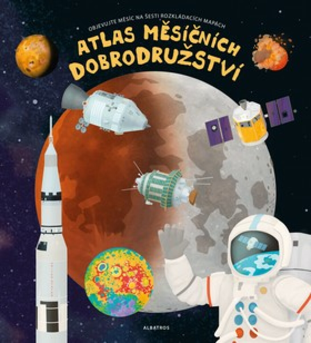 Kniha Atlas měsíčních dobrodružství