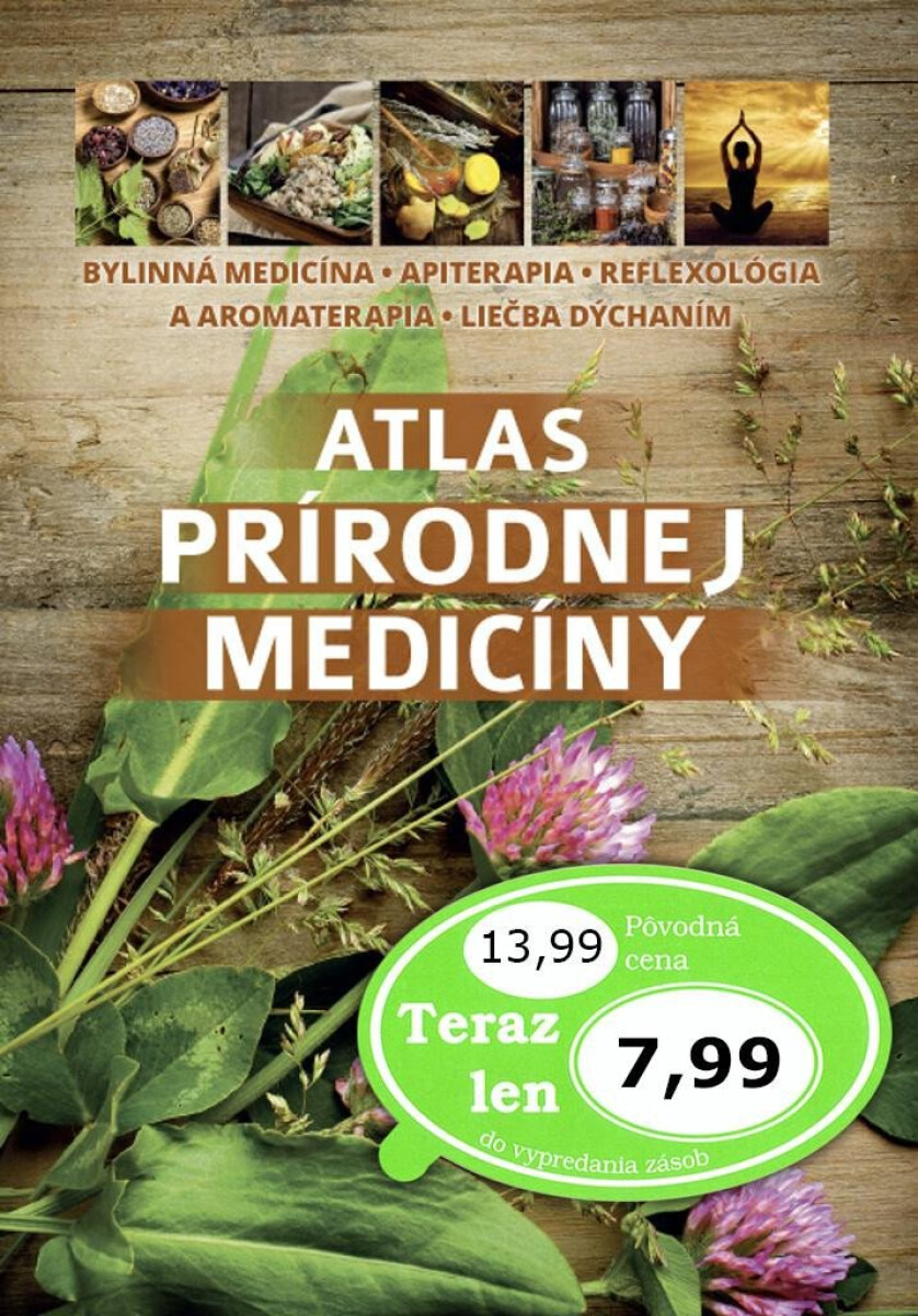 Kniha Atlas prírodnej medicíny