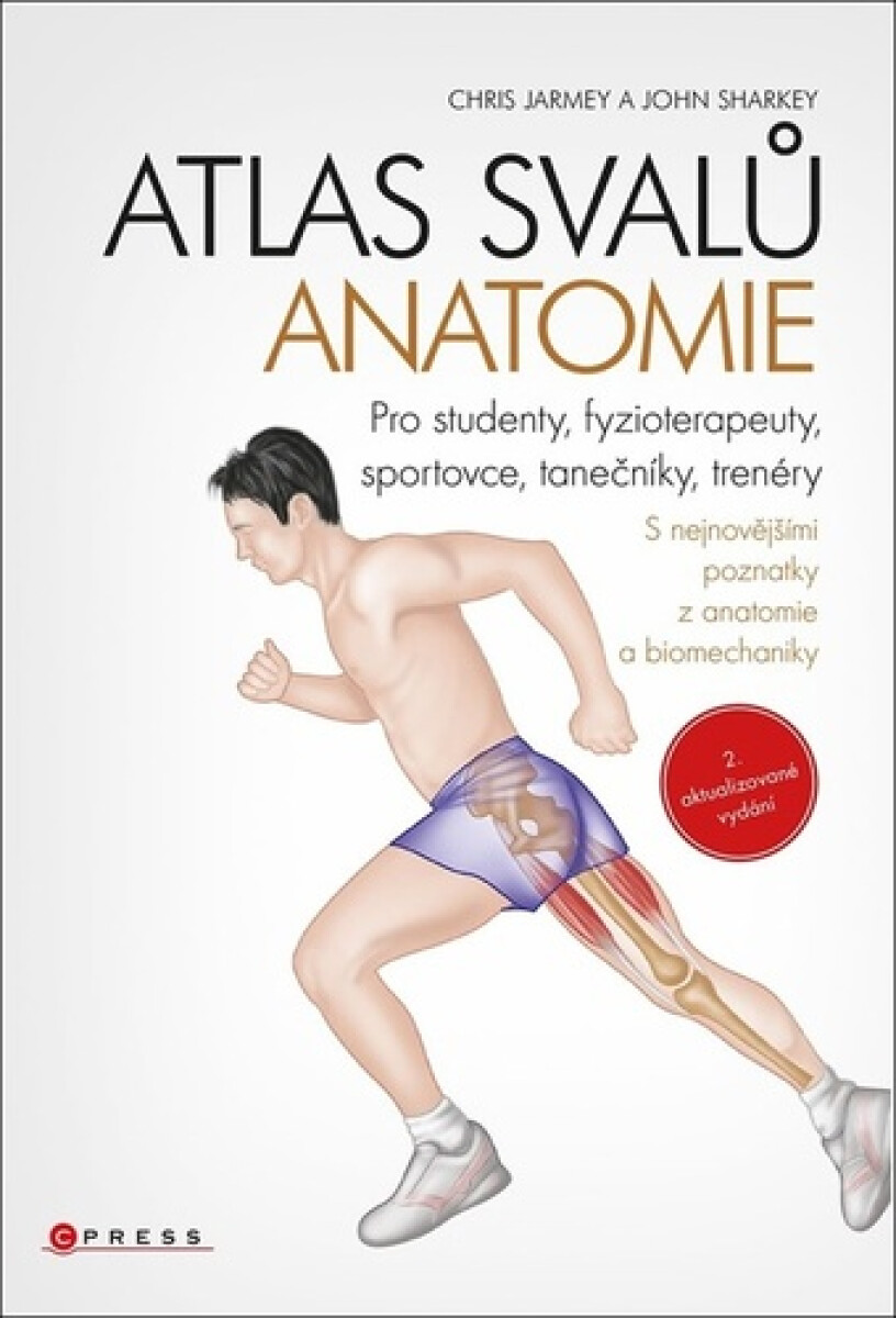 Kniha Atlas svalů - anatomie