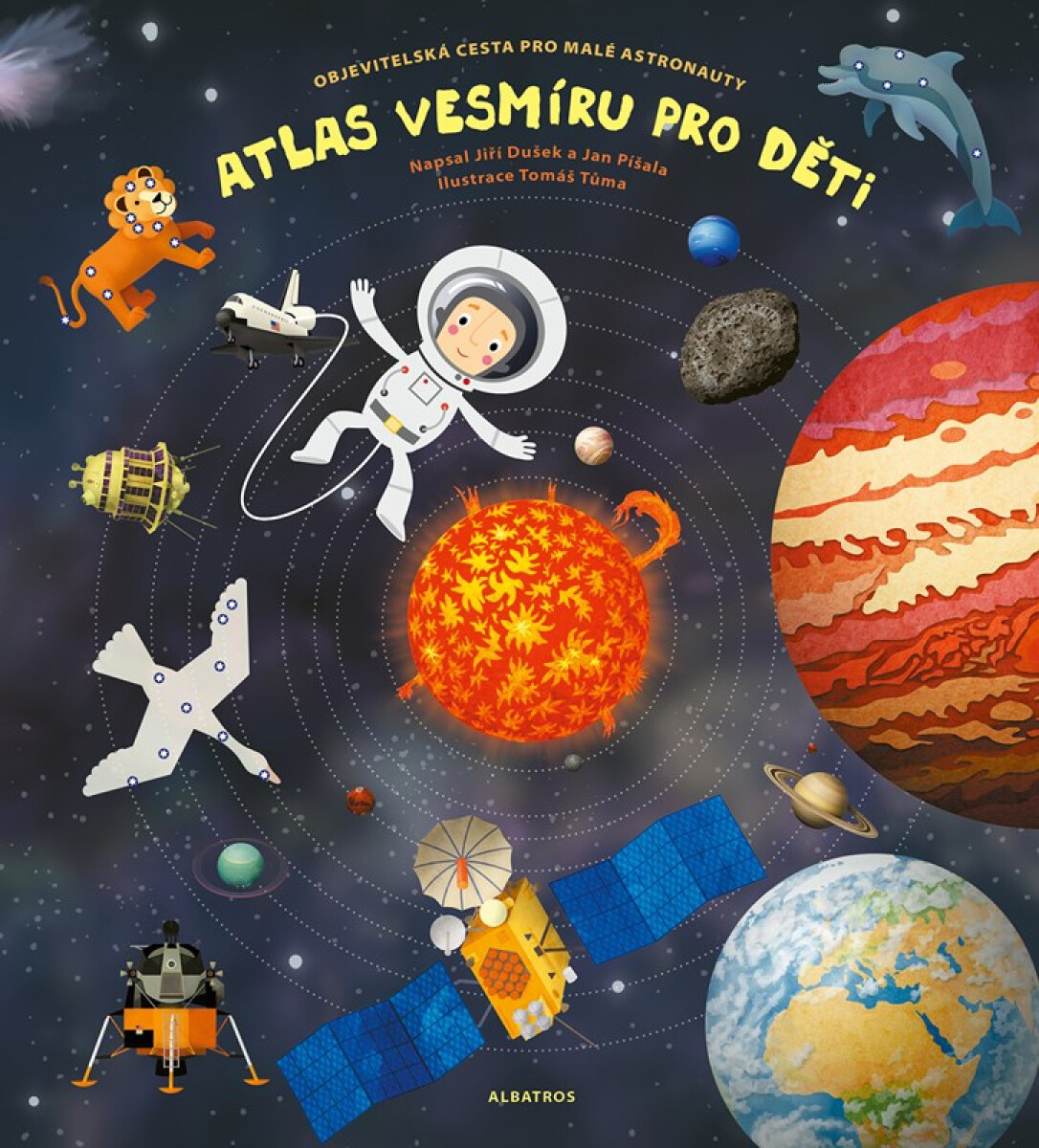 Kniha Atlas vesmíru pro děti