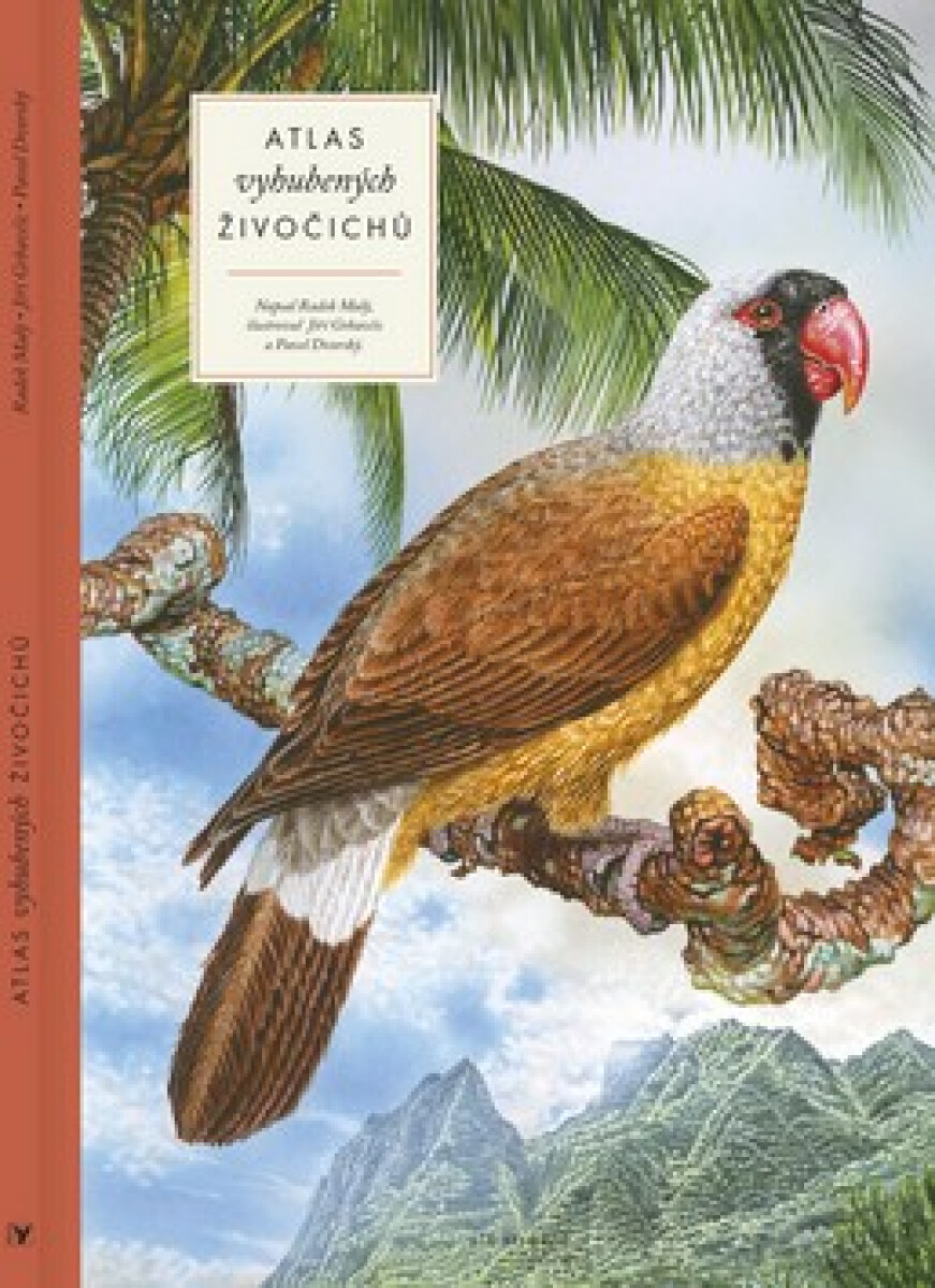 Kniha Atlas vyhubených živočichů