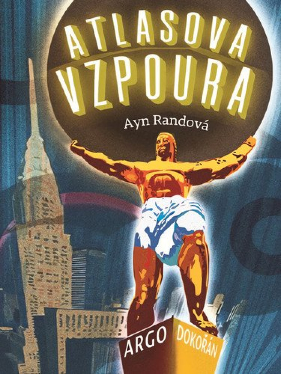 Kniha Atlasova vzpoura (Defekt)
