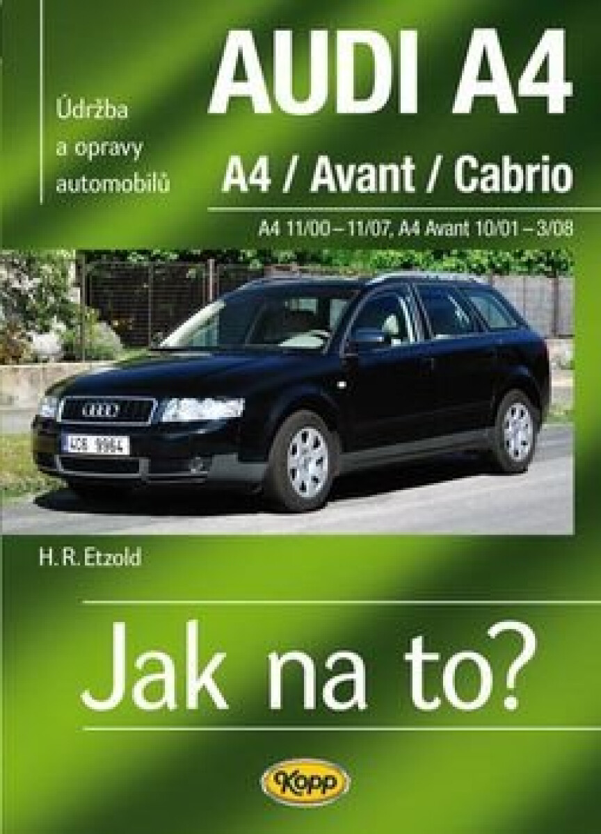 Kniha Audi A4