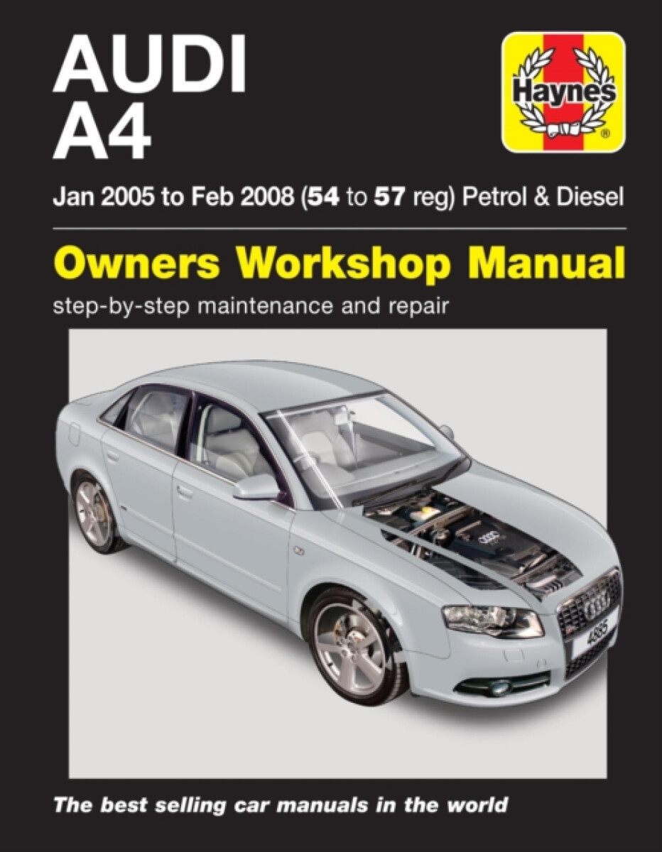Kniha Audi A4 Petrol a Diesel (Jan 05 to Feb 08) Haynes Repair Manual