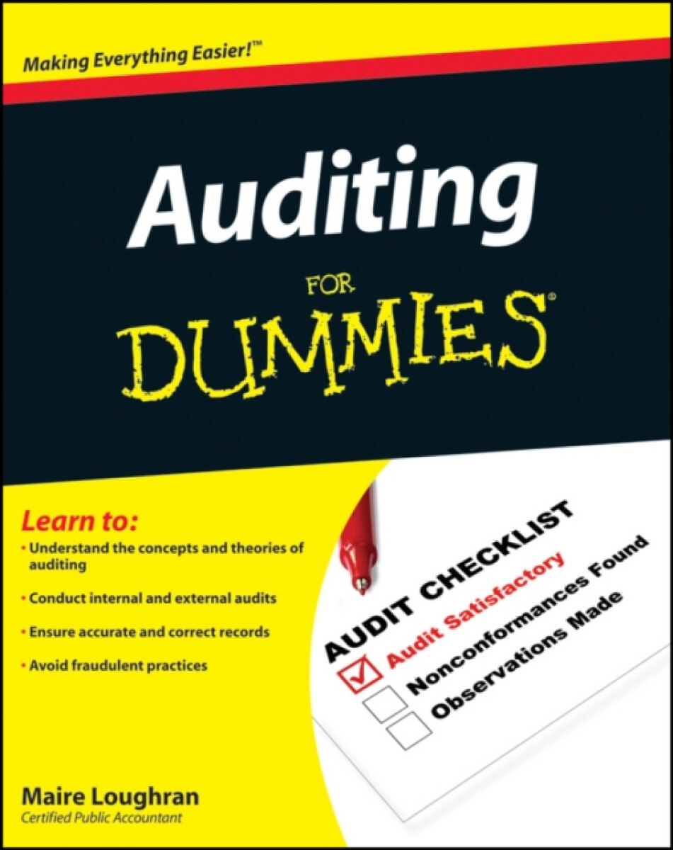 Kniha Auditing For Dummies
