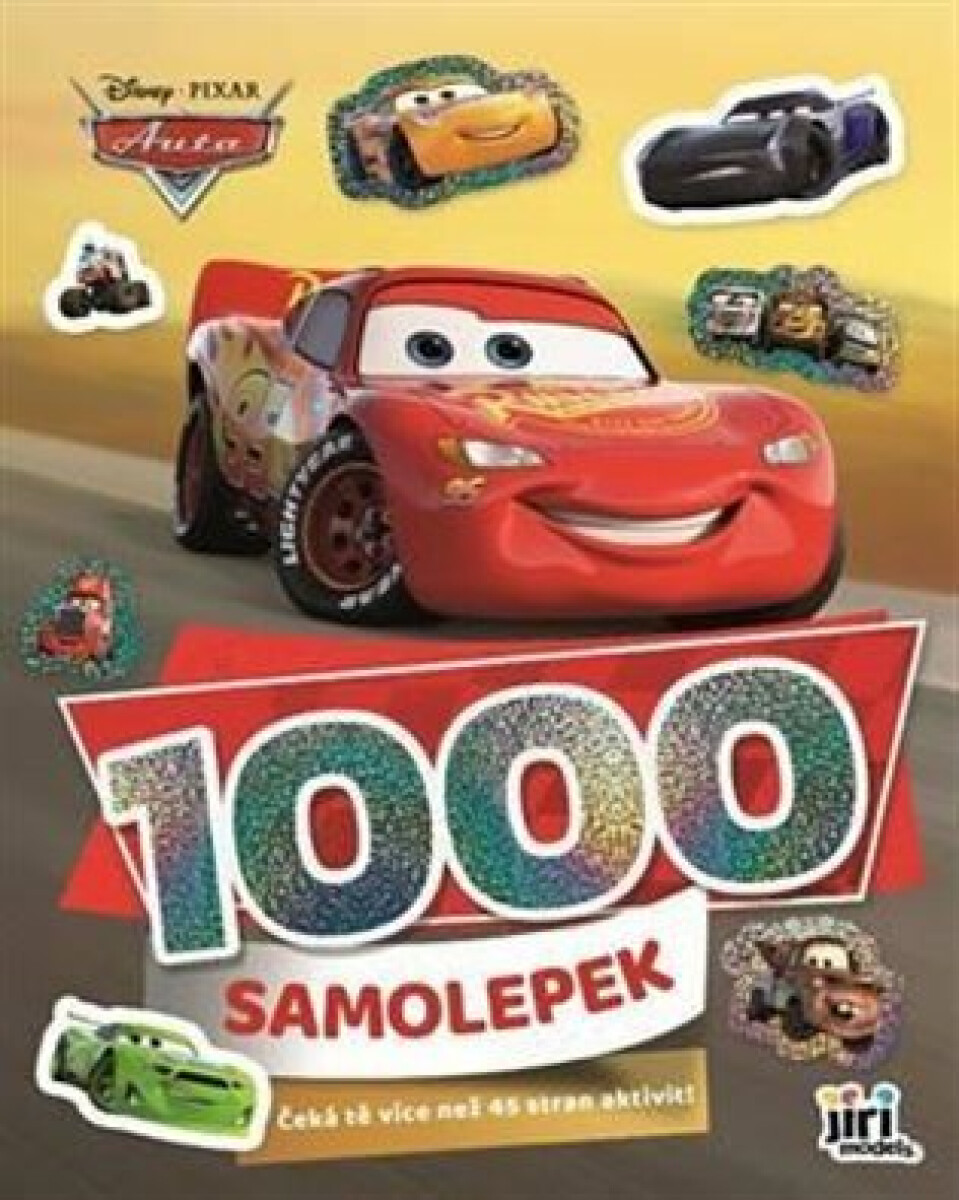 Kniha Auta - 1000 samolepek
