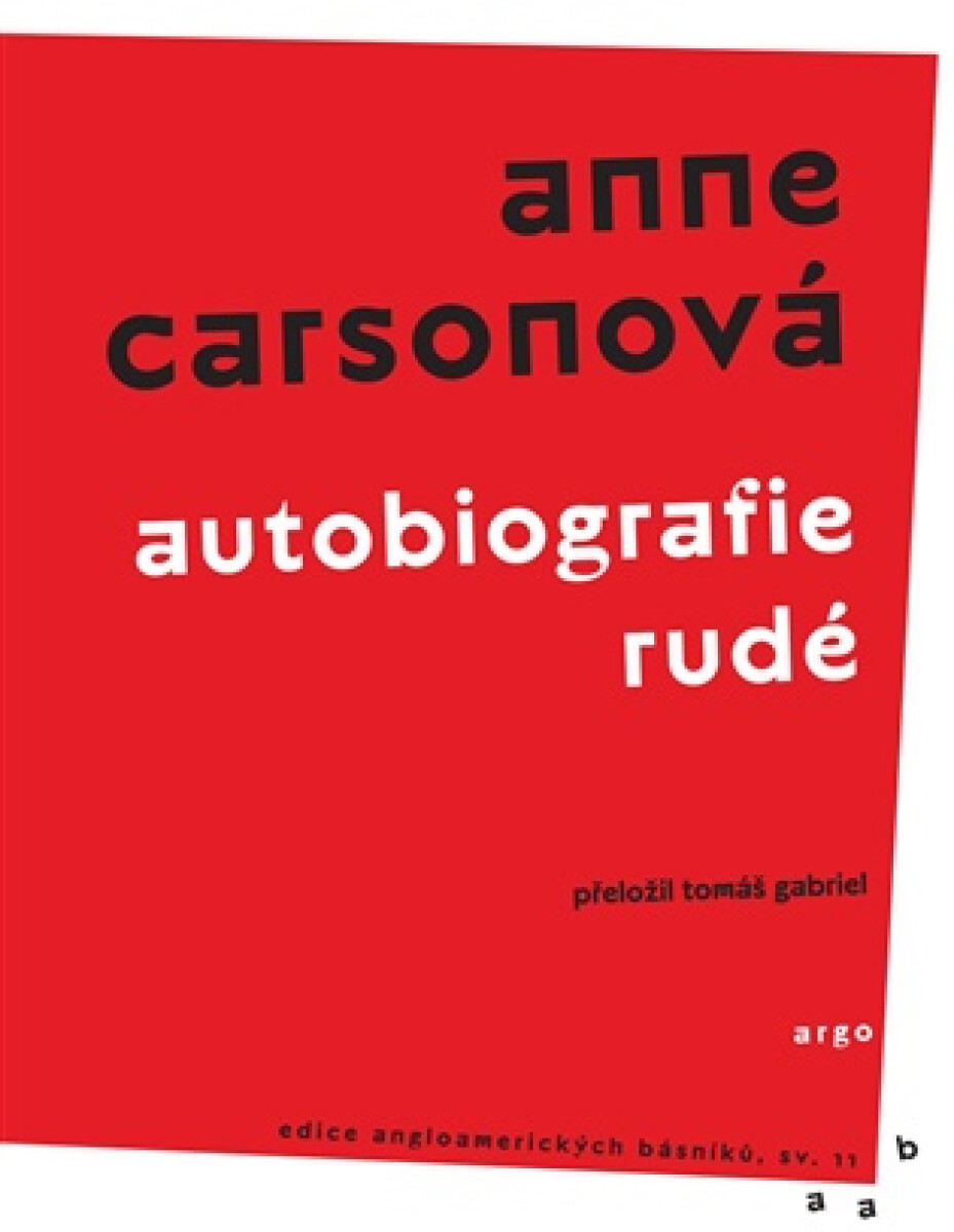 Kniha Autobiografie rudé