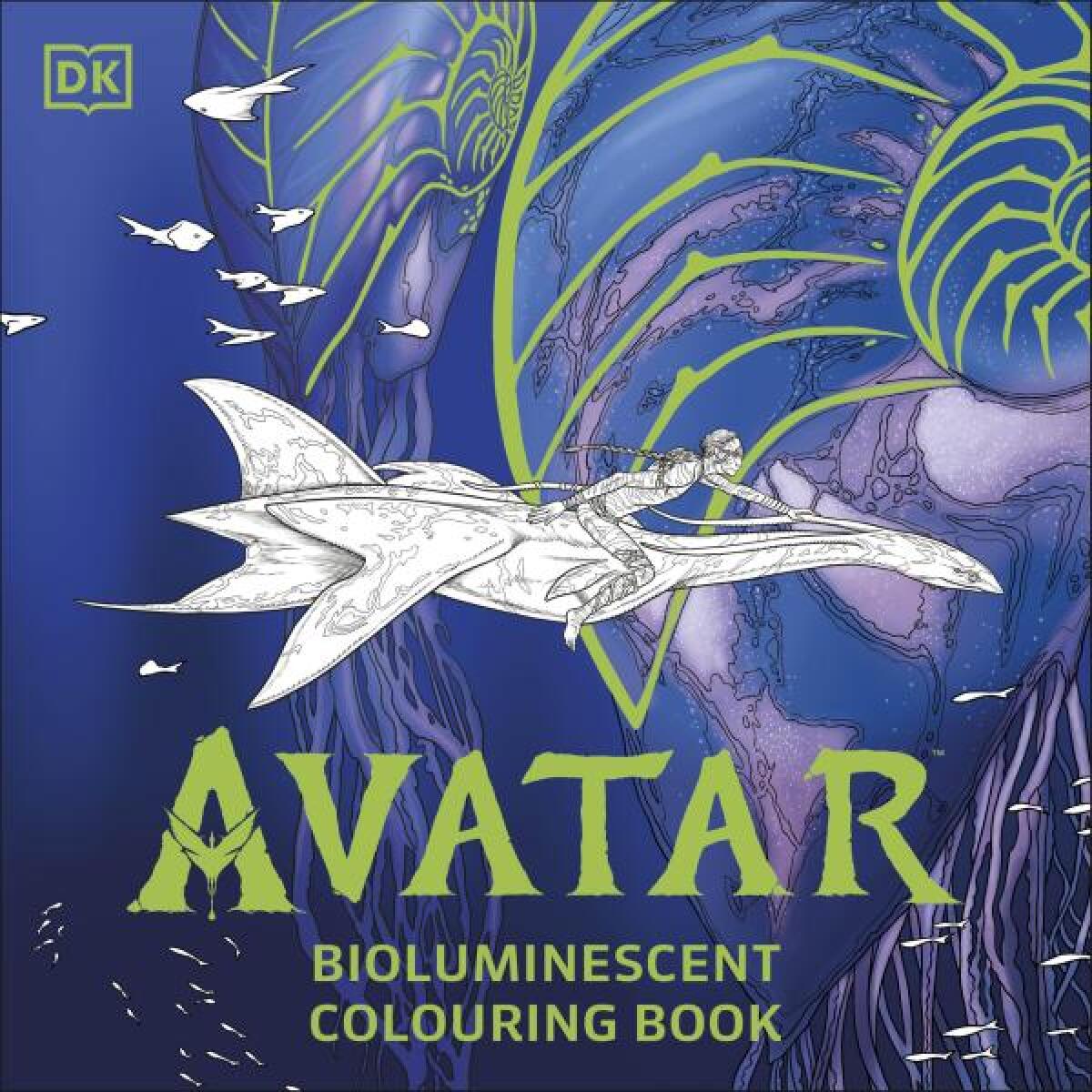 Kniha Avatar Bioluminescent Colouring Book