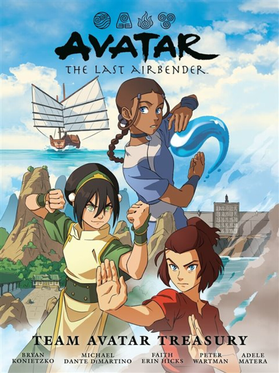 Kniha Avatar: The Last Airbender--Team Avatar Treasury Library Edition