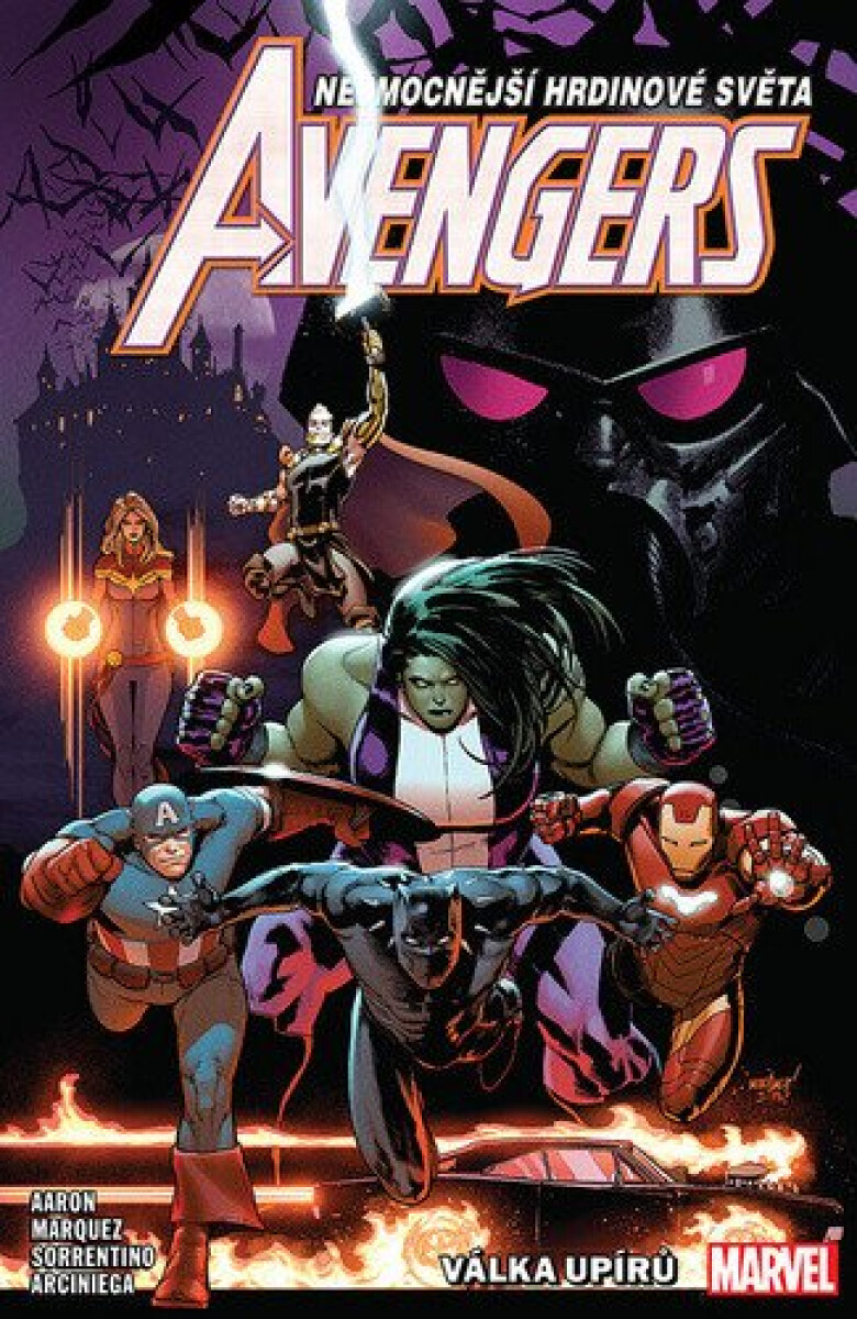Kniha Avengers 3: Válka upírů