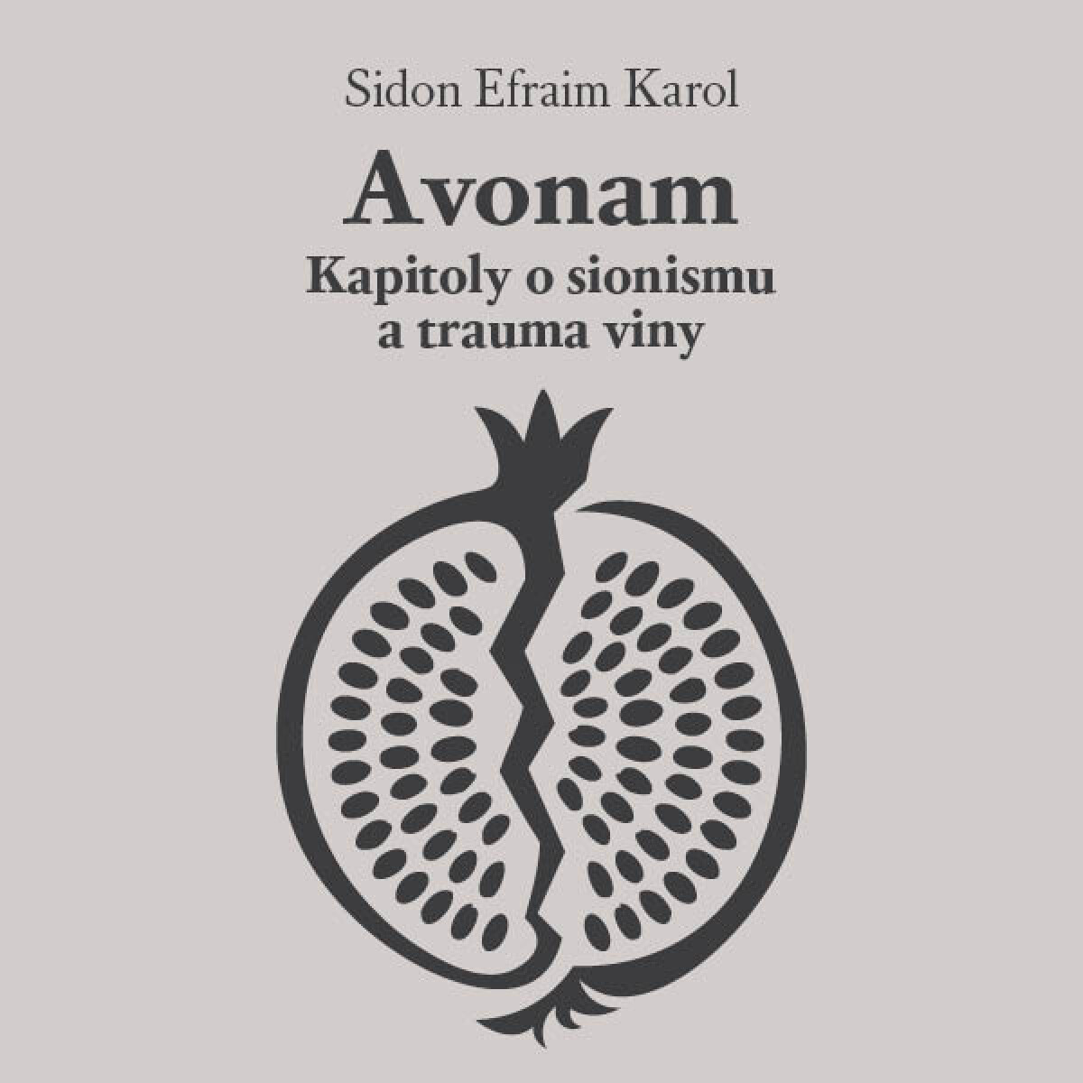 Avonam: Kapitoly o sionismu a trauma viny - Karol Efraim Sidon