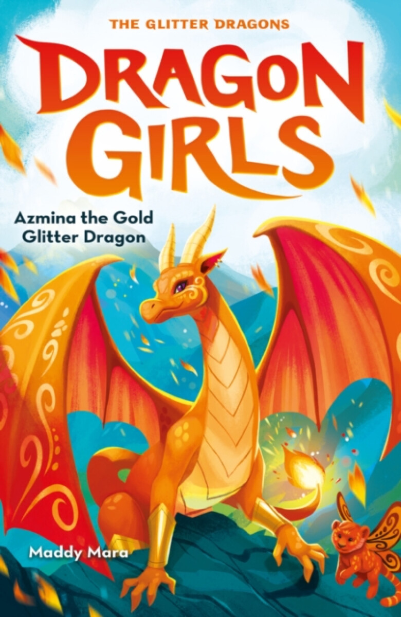Kniha Azmina the Gold Glitter Dragon