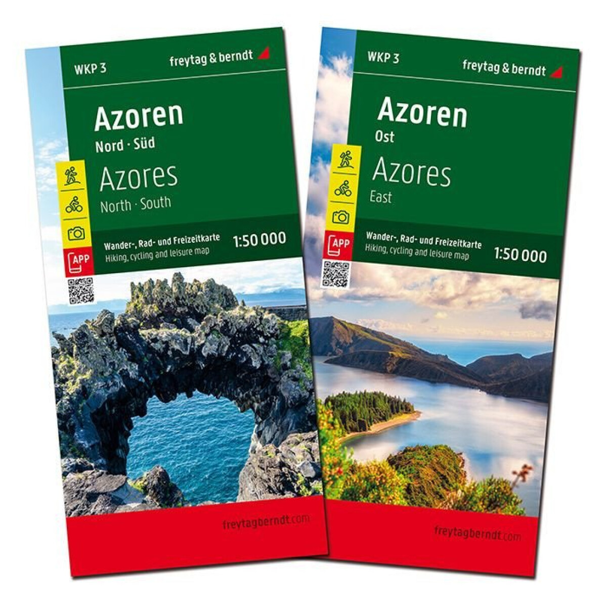 Azory 1:50 000 / sada turistických map